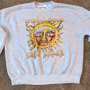 Urban Outfitters Sublime sun Oversized Crew Neck Sweatshirt
